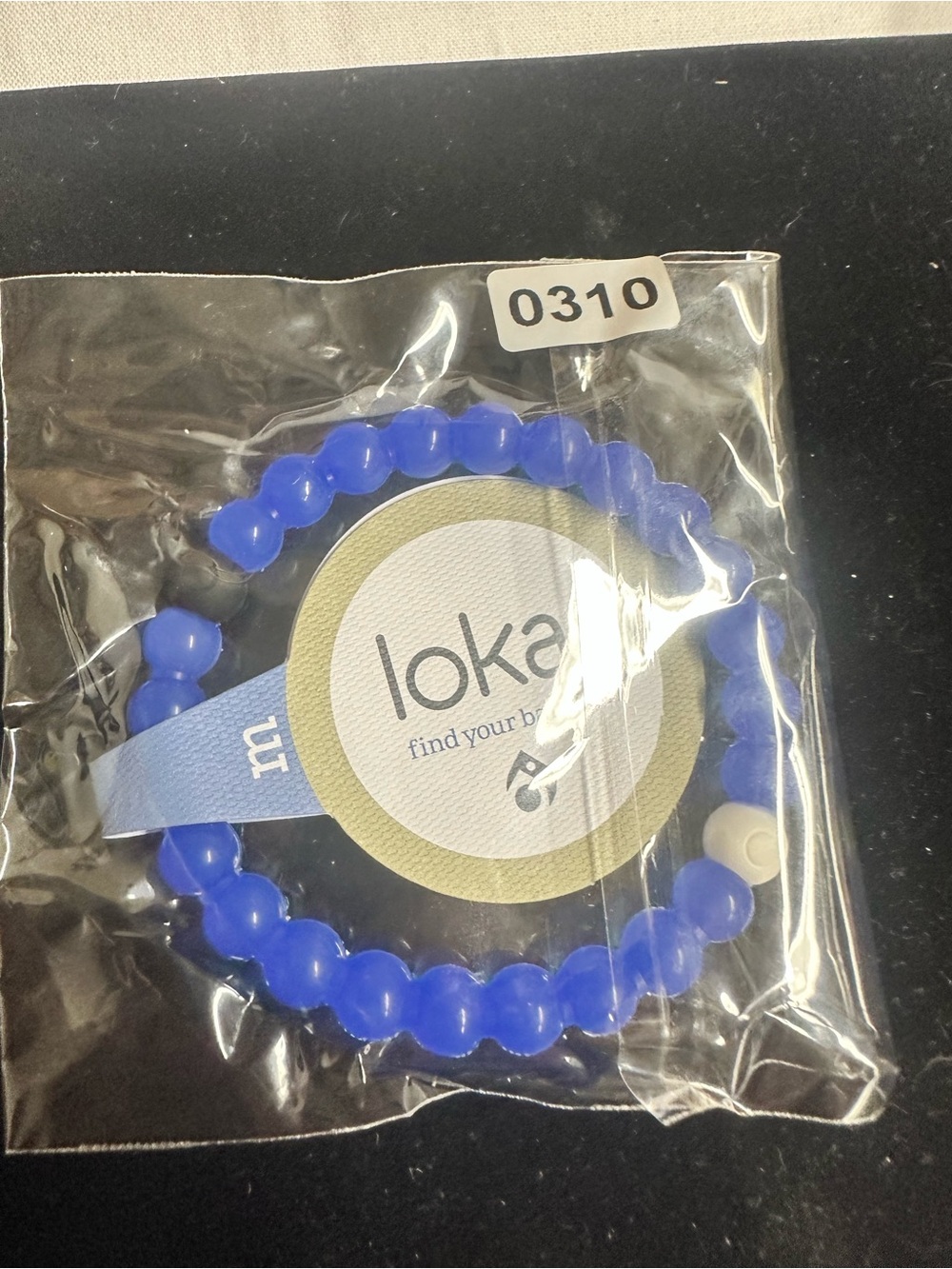 Kids Blue Beaded Bracelet